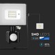 V-Tac 10W Lyskaster med sensor - SMD, Samsung LED chip