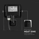 V-Tac 10W Lyskaster med sensor - SMD, Samsung LED chip