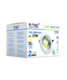 V-Tac 30W LED downlight - Hull: Ø20,7 cm, Mål: Ø22 cm, 230V