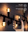 Outlet: LED Filament pære G45 E27 6W - 2200K Ravgul