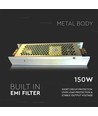 150W / 24V DC strømforsyning - 6.5A, IP20 innendørs