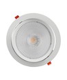 20W Ø17cm LED-spotlight - Hull: Ø14,5 cm, Mål: Ø17 cm, 3 cm høy, Samsung LED-chip