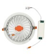 20W Ø17cm LED-spotlight - Hull: Ø14,5 cm, Mål: Ø17 cm, 3 cm høy, Samsung LED-chip