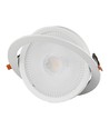 30W Ø22,5cm LED spotlight - Hull: Ø19,5 cm, Mål: Ø22,5 cm, 3 cm høy, Samsung LED chip