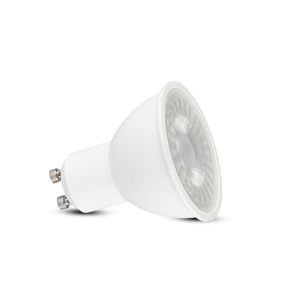 V-Tac 5W LED spot - Samsung LED chip, 230V, GU10 - Dimbar : Ikke dimbar, Kulør : Varm