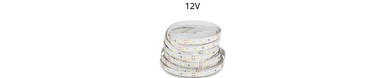 Enkeltfarget LED strip 12V