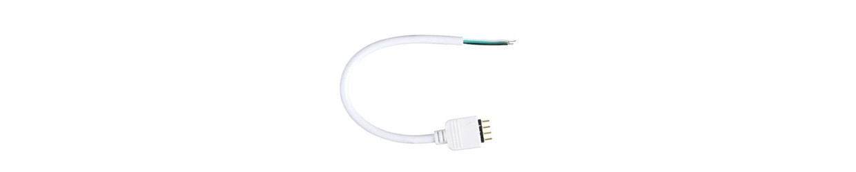 RGB COB LED Strip Tilbehør 24V