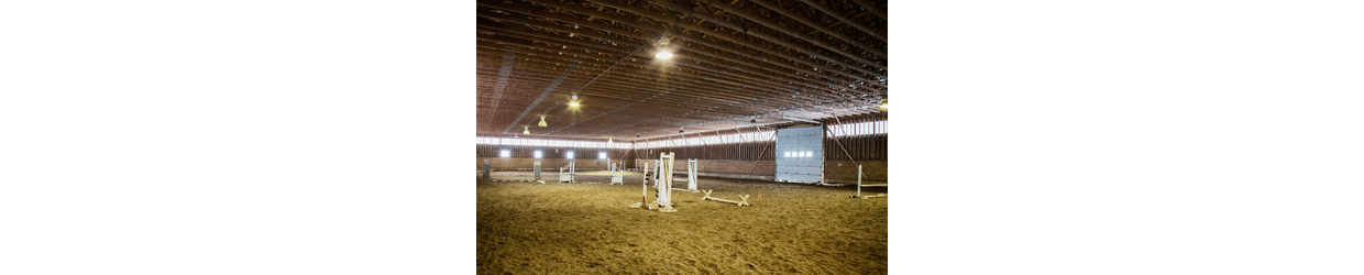 Loftsbelysning Ridehall