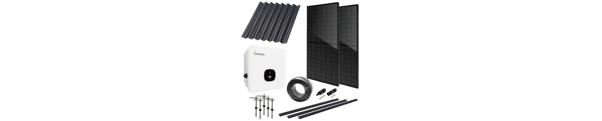 Solceller for Eternit & Profiltak