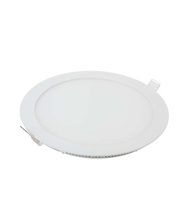 Nærbilde av et LED-panel som viser lyskvalitet og dimmefunksjonalitet.
