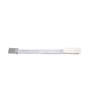 Quick Connect skjøtestykke med ledning for enkel sammenkobling av LED-strips uten lodding.