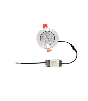 Dimbar 12V/24V LED downlight som krever en kompatibel LED-driver for flimmerfri drift.