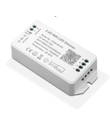 WiFi-basert smartdimmer som er kompatibel med Google Home og Amazon Alexa.